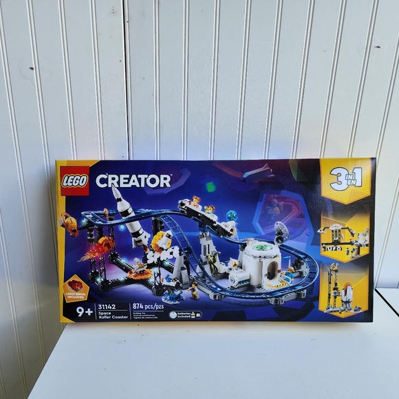 New LEGO Creator 31142 Space Roller Coaster 3-in-1 Set Sealed Box Astronaut Baby - Picture 1 of 13